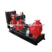 High pressure water pump powered